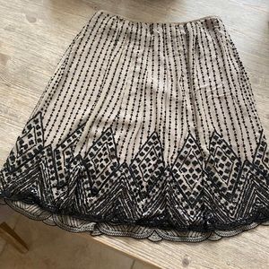 Elie Tahari sequin skirt, sz 8